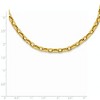 Black Bow Jewelry 14k Yellow Gold 4.5mm Polished Hollow Rolo Chain Necklace, 18 Inch - 2 of 4