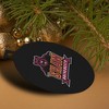 Shaw University Primary Logo Aluminum Holiday Christmas Tree Ornament  3.0" (7.6 cm) x 3.37" (8.6 cm) - 4 of 4