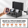 VEVOR Graded Card Storage Box, 4 Slots, Graded Sports Cards Holder Carrying Case, for 96 PSA Graded Cards 68 BGS Cards 76 SGC Cards 348 Top Loaders - 3 of 4