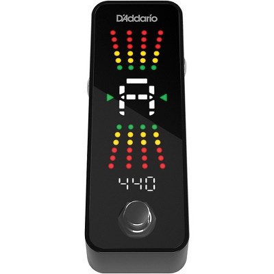 D'Addario D'Addario Chromatic Pedal Tuner + Black