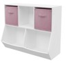 CAVINAS Bookcases for Living Room Kids Wooden Display Stand Bookshelf Toy Storage Organizer for Children's Room Bedroom Playroom - 2 of 4