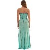 Riviera Sun Womens Maxi Dress  Smocked Adjustable Strap Long Sundress  Summer Dresses - 3 of 4