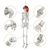 Yescom 2PCS Pirate Life Size Skeleton Poseable Halloween Party Decoration 2025 - 4 of 4