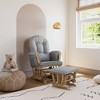 Storkcraft Hoop Glider Nursery Rocking Chair and Ottoman - 4 of 4