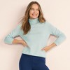 Lands' End Women's Cashmere Turtleneck Sweater - 4 of 4