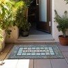 Large 24x 36 Inch Entry Way Doormat for High Traffic Areas Non Slip Rubber Back Low Profile Outdoor Heavy Duty Welcome Rug - 2 of 4