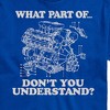 Men's - Instant Message - What Part Don't You Understand Engine Short Sleeve Graphic T-Shirt - 2 of 4