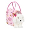 Pucci Pups Classic Glam Bag & Maltese Pup Stuffed Animal - 3 of 4