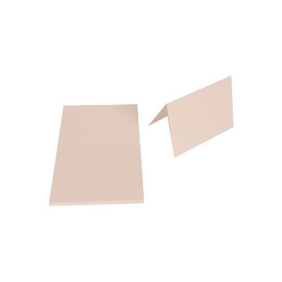 JAM Paper Strathmore Foldover Cards A7 Size 5.25x7.25 80lb White Wove Panel 1745717