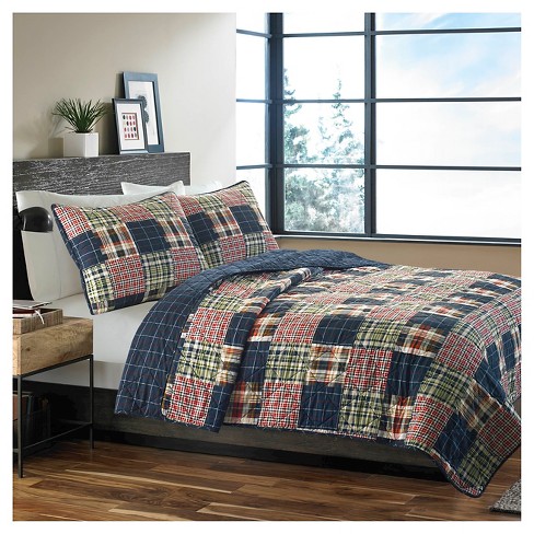 Modern Heirloom 3pc Full/Queen Cabin Quilt Set