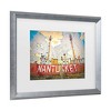 Trademark Fine Art Watson-Hall Nantucket Lightship 2 Boston Matted Framed Art - 3 of 4