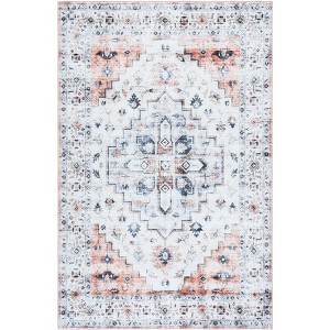 Martha Stewart Traditional MSRW109 Machine Washable Skid Resistant Power Loomed Indoor Rugs - 1 of 4