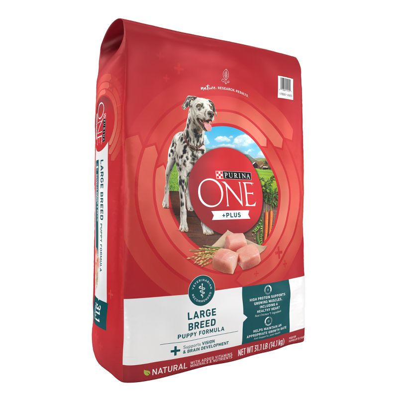 Purina ONE SmartBlend Large Breed Puppy Chicken Flavor Dry Dog Food, 5 of 10