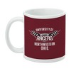 University of Northwestern Ohio Racers Logo Ceramic Coffee Mug Novelty Gift Mugs for Coffee Tea and Hot Drinks 11oz White - 3 of 4