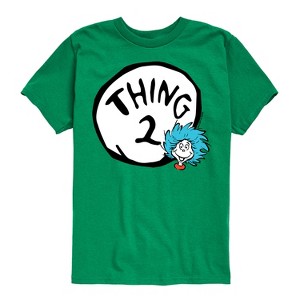 Boys' - Dr. Seuss - Thing Two Short Sleeve Graphic T-Shirt - 1 of 4