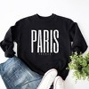 Simply Sage Market Women's Graphic Sweatshirt Paris France Distressed - 2 of 2