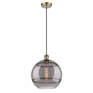 Rochester - 1 Light Cord Hung Mini Pendant In Industrial Style-13.38 Inches Tall and 12 Inches Wide - 1 of 1