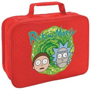 Rick And Morty Rick And Morty Heads Insulated Soft Sided Lunch Box - 1 of 4