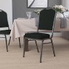 Emma and Oliver Crown Back Stacking Banquet Dining Chair - 2 of 4