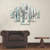 Trademark Fine Art Katrina Pete Winter Birches v2 5 Piece Panel Set Art - 3 of 3