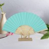 Unique Bargains Halloween Christmas Portable DIY 7-Inch Blank Folding Fan 1 Pc - 4 of 4