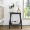 Max & Lily Mid-Century Modern Table Nightstand - 2 of 4