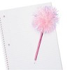 Yoobi Novelty Pom Pom Pen Pink Tinsel - 2 of 4