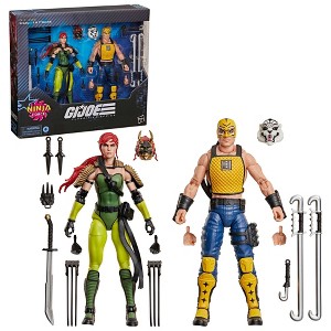 G.I. Joe Classified Series フィギュア 2体セット G.I. Joe Classified Series #212, Ninja Force Scarlett and T'Jbang