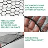 Bison Life Alphanet Disposable 24" Nylon Honeycomb Hair Net for Women & Men - 100 Pcs - 3 of 4