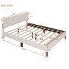 NicBex Upholstered Platform Bed with Linen Headboard for Adults/Boys/Girls - 3 of 4