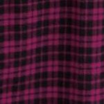 deep claret plaid