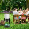 Crawfish Boiler with Steam/Boil Basket & Strainer, 110000BTU Propane Jet Burner with Support Rack & Lifting Hook - 2 of 4