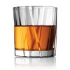 Godinger Silver Set of 4 Glacier Double Old Fashion Glasses: Crystal, 11 oz, Dishwasher-Safe, Hot/Cold Beverages - 2 of 3
