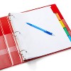 5ct Letter Index Dividers - up & up™ - image 2 of 3