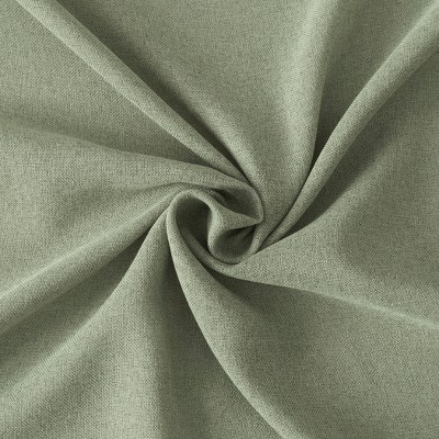 Sage Green Light Filtering Polyester Tab Top Curtain Panel 40"x63"