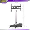 Promounts Mobile TV Cart with Swivel Mount for TVs 32" - 72" Up to 88 lbs - 2 of 4
