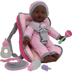 The New York Doll Collection 12 Inch Car Seat Doll Set - 1 of 4