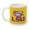 LSU Tiger Eye on Yellow Ceramic Coffee Mug Novelty Gift Mugs for Coffee Tea and Hot Drinks 11oz White - 3 of 4