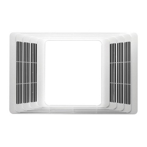 Broan 696 Bathroom Bath Ceiling Exhaust Ventilation Fan Vent And Light White