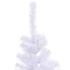 Artificial Christmas Trees White PVC 4 ft Collapsible - 4 of 4