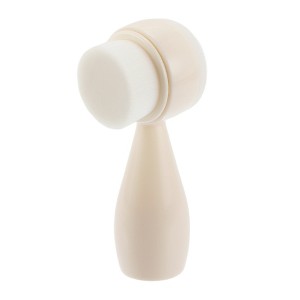 Unique Bargains Soft Silicone Synthetic Fiber Wool Cleansing Brush 4.45"x1.69" Double Side 1 Pc - 1 of 4