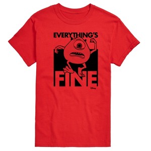 Men's - Disney - Everythings Fine Short Sleeve Graphic T-Shirt - 1 of 4