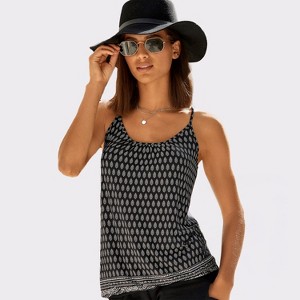 Women's 2 Pack Spaghetti Strap Tops - LASCANA - 1 of 4