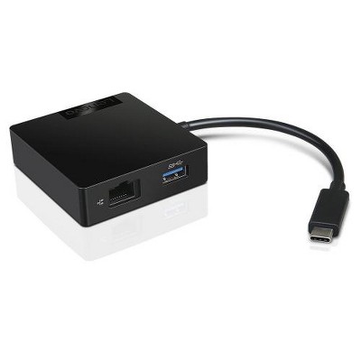 Lenovo USB-C Travel Hub - for Notebook/Tablet PC - USB Type C - Network (RJ-45) - HDMI - VGA - Wired