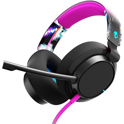 Skullcandy SLYR Pro Wired Over-Ear Gaming Headset/Clear Voice Smart Mic/Works with Playstation, PS5, Xbox, Nintendo Switch, VR, and PC