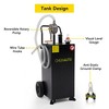 Protable Gas Caddy With Manual Transfer Pump,Fuel Storage Tank for Car,Lawnmower,ATV,Boat,Motorcycle(35 Gallon Black) - 4 of 4
