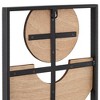 Dahlia Studios Skipshaw 12" Shiny Black and Gold Rectangular Wall Art - 4 of 4