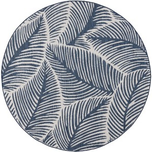 Beach House BHS426 Power Loomed Stain Resistant Non-Shedding Indoor/Outdoor Rugs - Safavieh - 1 of 4