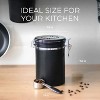 LunaLulinlk Stainless Steel Coffee Canister 21oz Airtight Kitchen Food Storage Container - 3 of 4