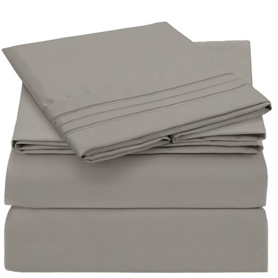 4 Piece Microfiber Sheet Set - Mellanni